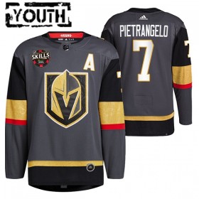 Dresovi Vegas Golden Knights Alex Pietrangelo 7 2022 NHL All-Star Skills Crna Authentic - Dječji